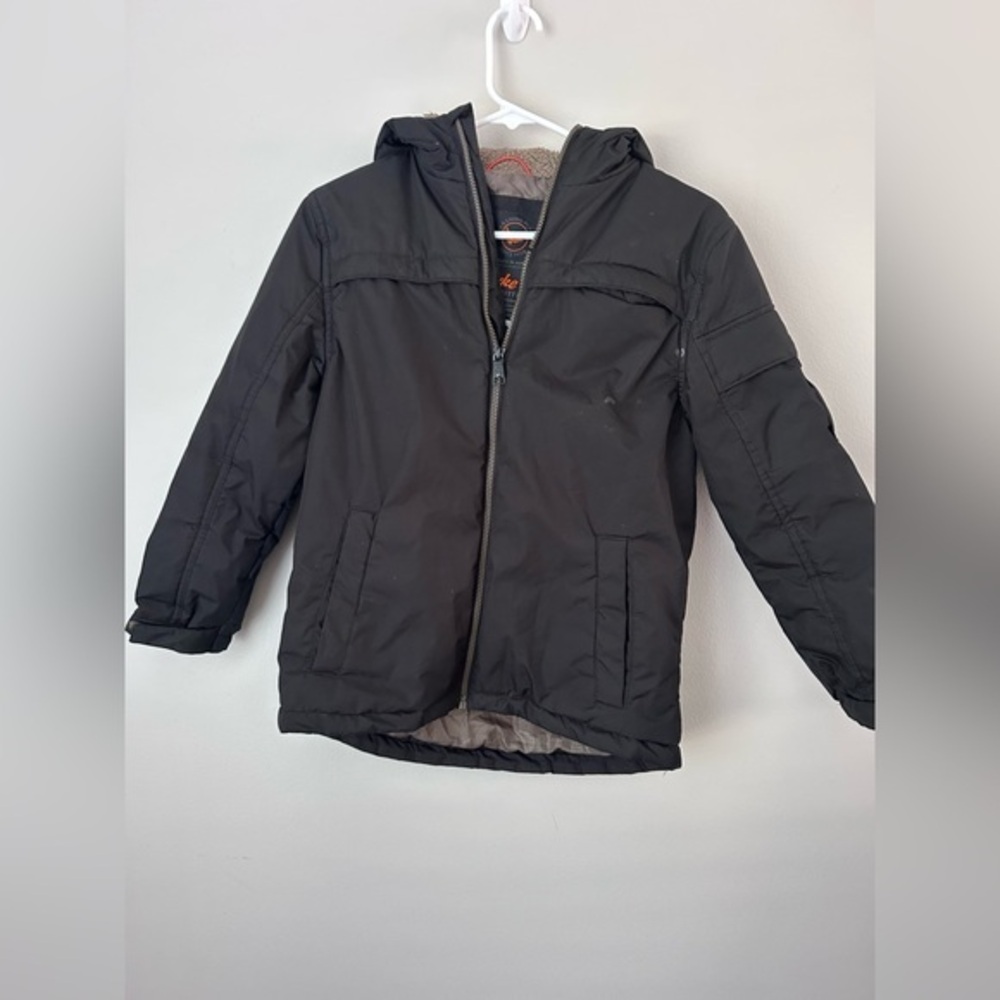 Hawke &‎ Co Charcoal Kids Puffer Coat